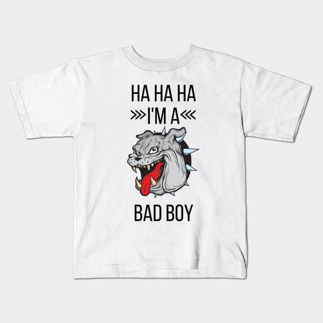 Bull Dog Admits Kids T-Shirt by NICHE&NICHE